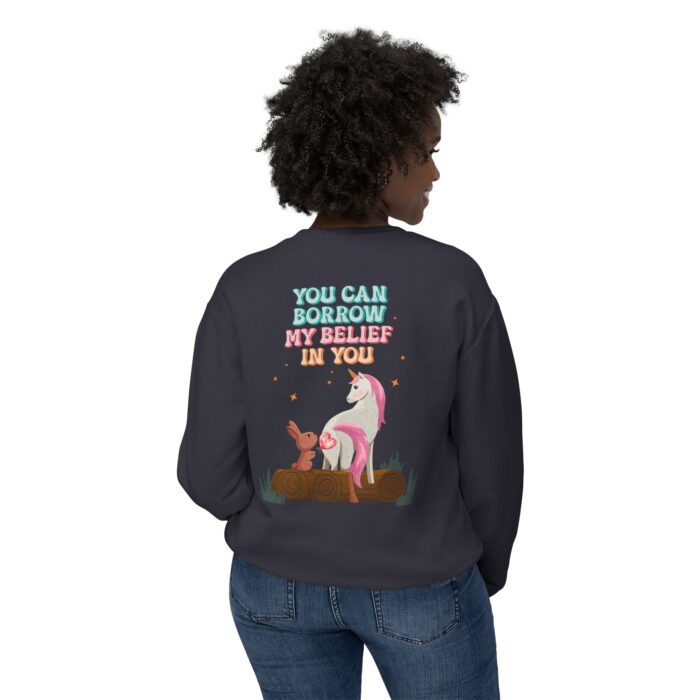You can have my belief in you Unisex Lightweight Crewneck Sweatshirt - Image 24
