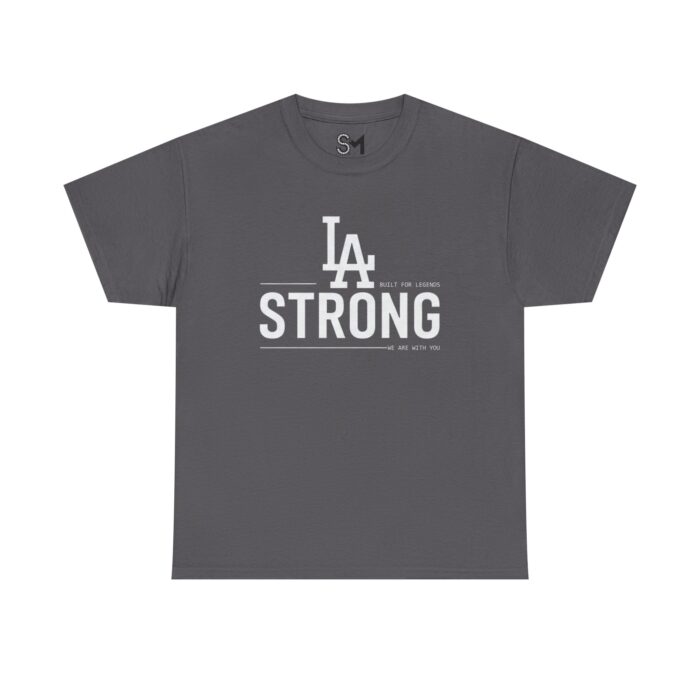 LA Strong Unisex Heavy Cotton Tee - Image 17