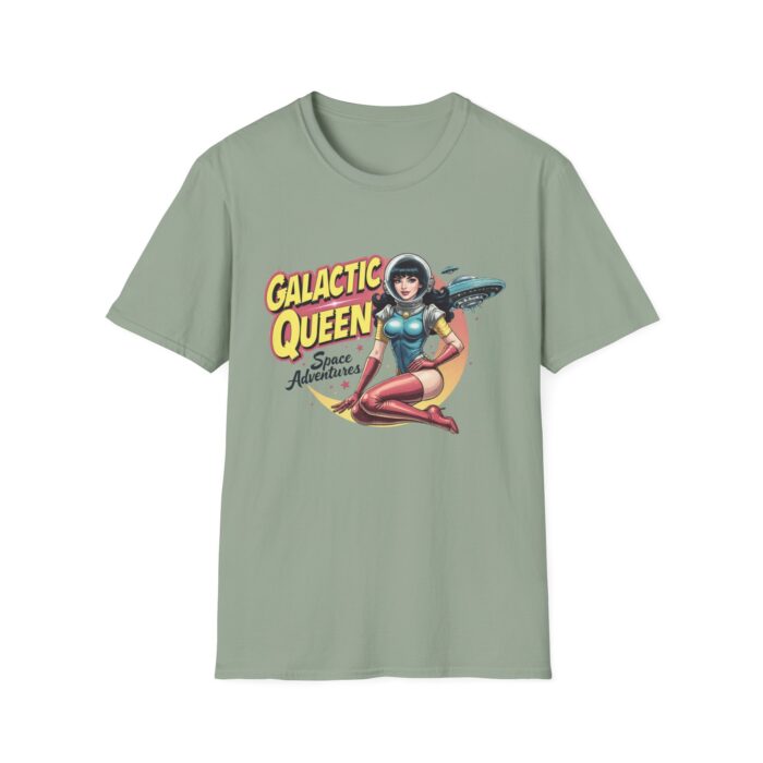 Galactic Queen Graphic T-Shirt – Fun Space Adventures for Cosmic Dreamers - Image 9