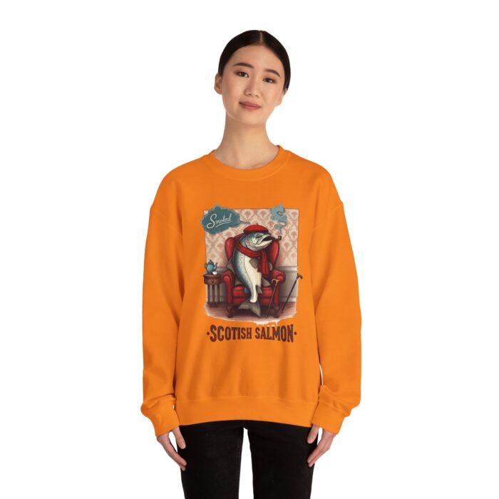Scottish Salmon Unisex Heavy Blend™ Crewneck Sweatshirt - Image 24