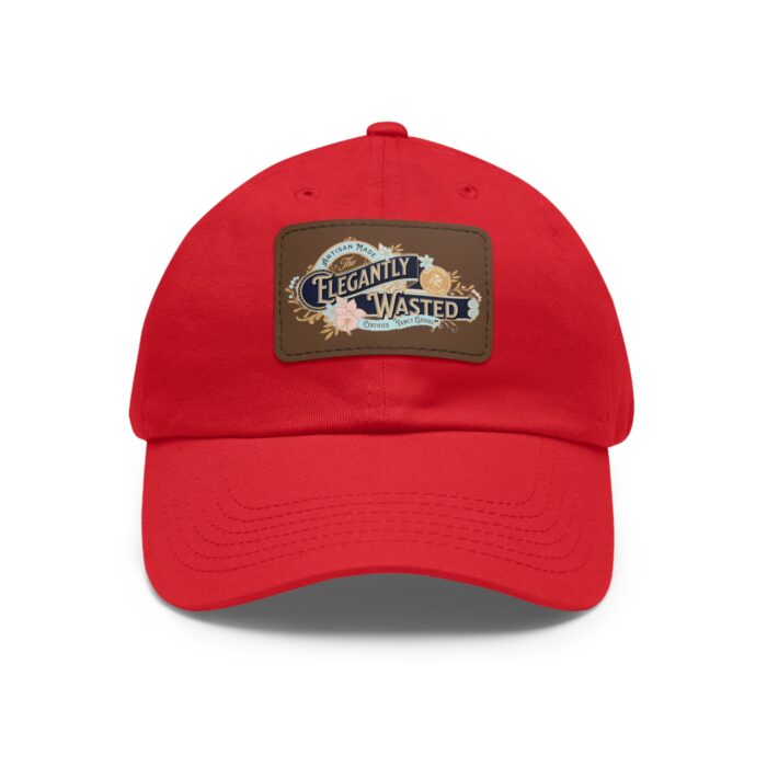 Elegantly wasted Hat with Leather Patch (Rectangle) - Image 29