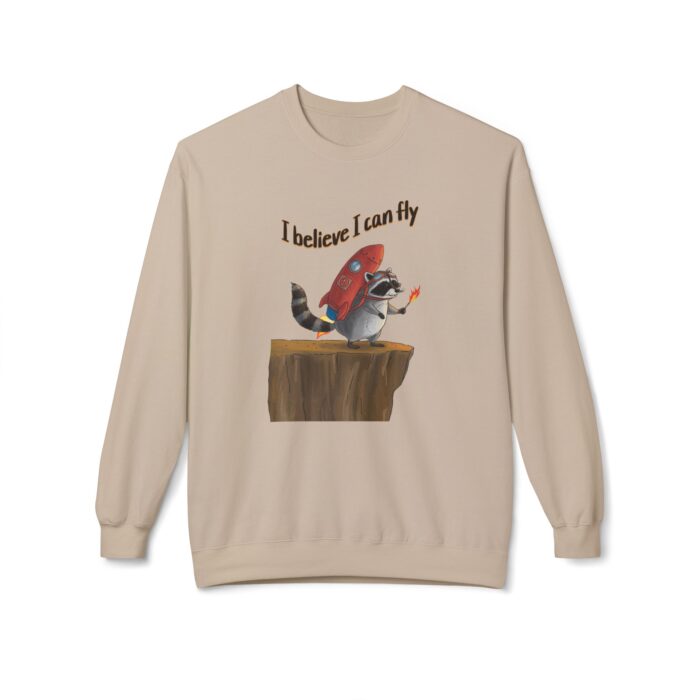 I believe I can fly Unisex Midweight Softstyle Fleece Crewneck Sweatshirt