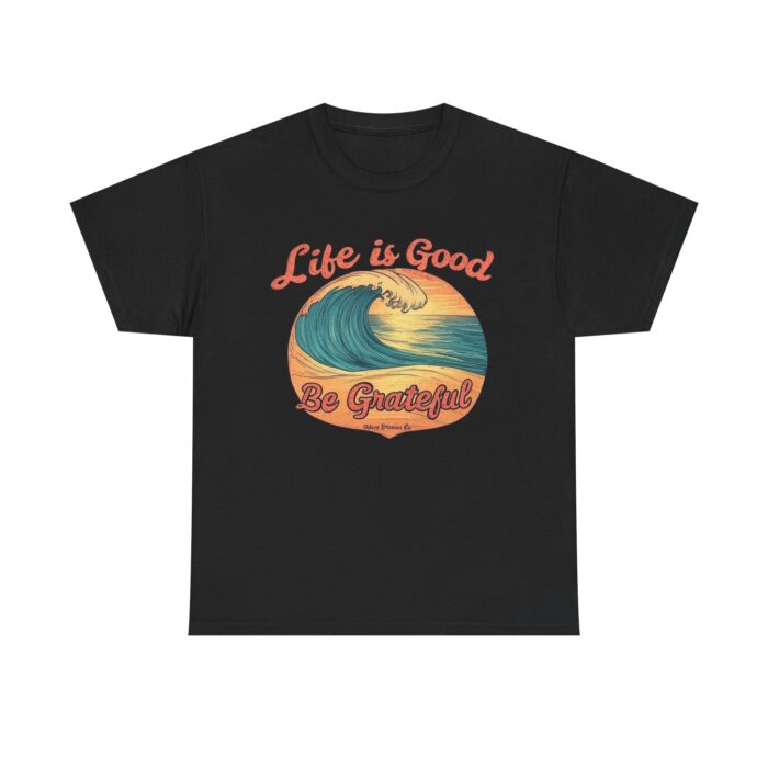 "meta_description": "Shop the Life is good Unisex Heavy Cotton Tee. Ultimate comfort and style in all sizes. Perfect wardrobe staple!",