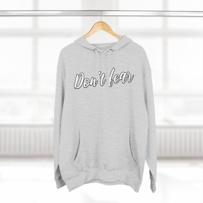 Ride with wave Three-Panel Fleece Hoodie - Image 4