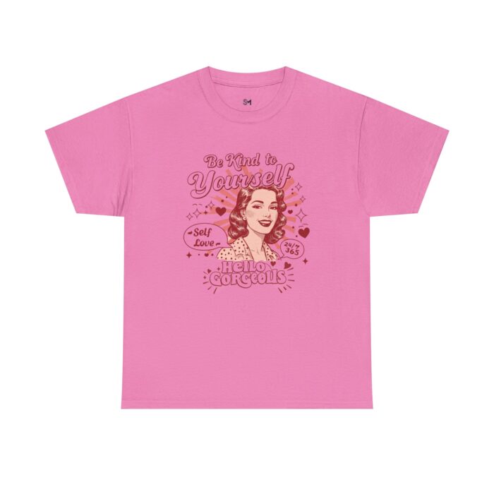 Be Kind to Yourself Unisex Heavy Cotton Tee - Image 21