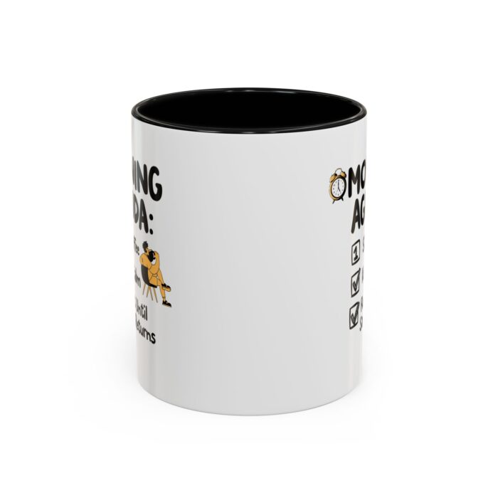 Morning Agenda Accent Coffee Mug (11, 15oz) - Image 2