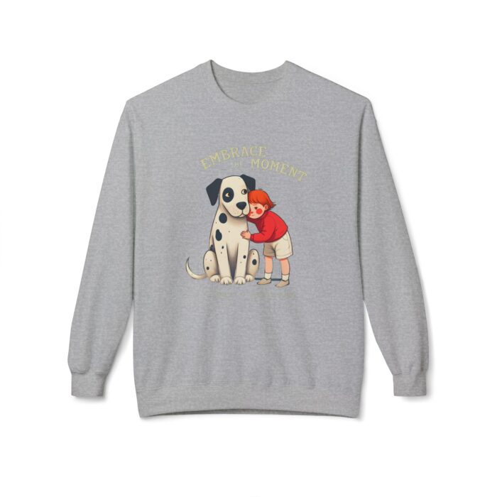 Embrace the moments Unisex Midweight Softstyle Fleece Crewneck Sweatshirt - Image 13