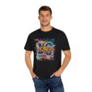 Unisex Garment-Dyed T-Shirt - Colorful 'King' Graphic Tee for Trendsetters