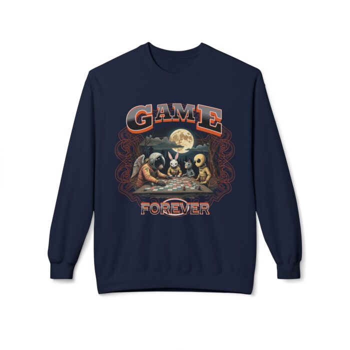 Game forever Unisex Midweight Softstyle Fleece Crewneck Sweatshirt - Image 21