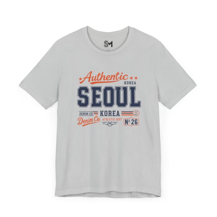 SEOUL KOREA Athletic Dept. Unisex Jersey Short Sleeve Tee - Image 11