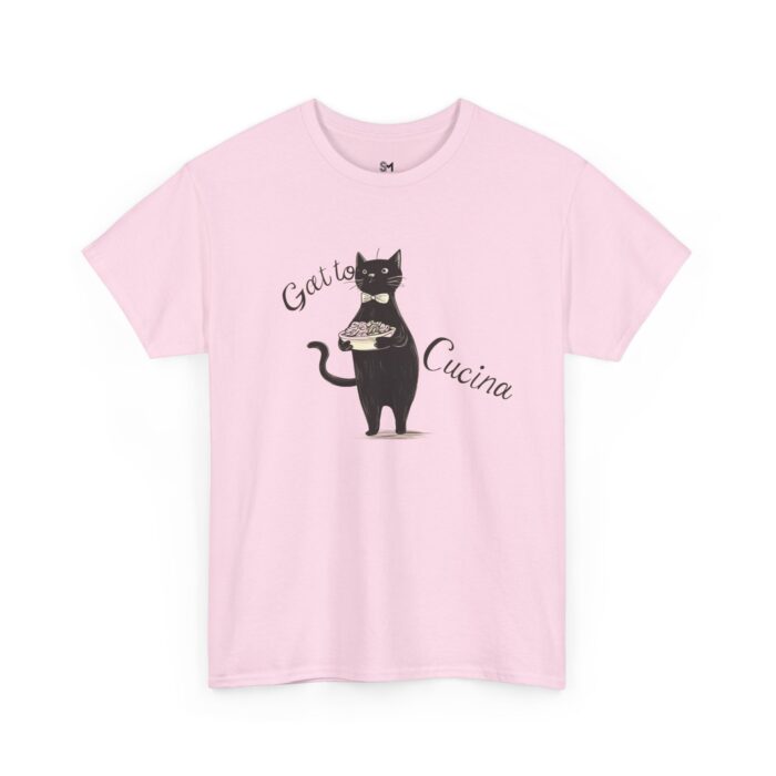 Gatto e Cucina Unisex Heavy Cotton Tee - Image 19