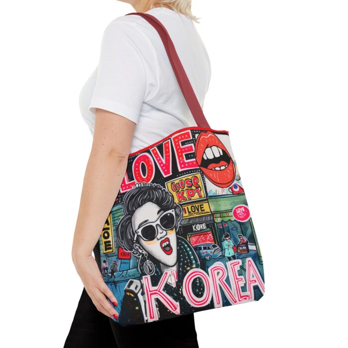 I love Korea Tote Bag (AOP) - Image 20