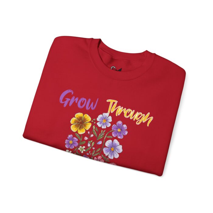Grow Through What You Go Through Unisex Heavy Blend™ Crewneck Sweatshirt - Image 19