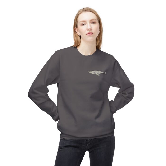 For Whales Unisex Midweight Softstyle Fleece Crewneck Sweatshirt - Image 15