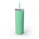 Happy Birthday Skinny Tumbler with Straw, 20oz