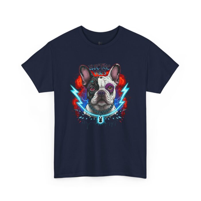 Electric Vibes Unisex Heavy Cotton Tee - Image 7