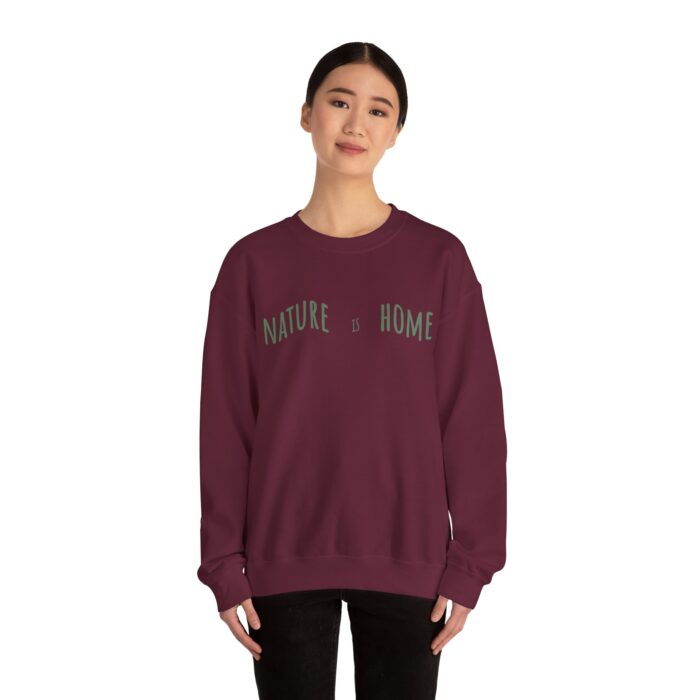 Nature is home Unisex Heavy Blend™ Crewneck Sweatshirt - Image 8