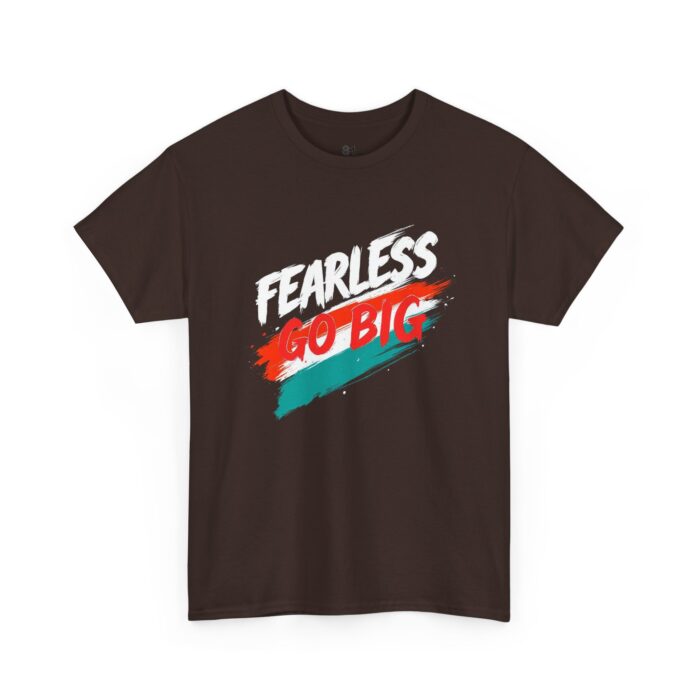 Fearless go big Unisex Heavy Cotton Tee - Image 11