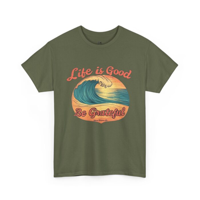 Life is good Unisex Heavy Cotton Tee - Image 15