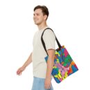 The hillside village in Korea Tote Bag (AOP)