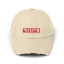 A person blessed in every way Unisex Distressed Cap