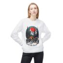 Ride the wild roads Unisex Midweight Softstyle Fleece Crewneck Sweatshirt