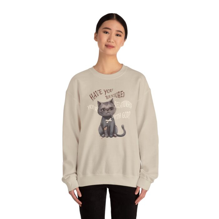 Have you reconciled Unisex Heavy Blend™ Crewneck Sweatshirt - Image 4