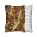 Map of Memories II Spun Polyester Square Pillowcase