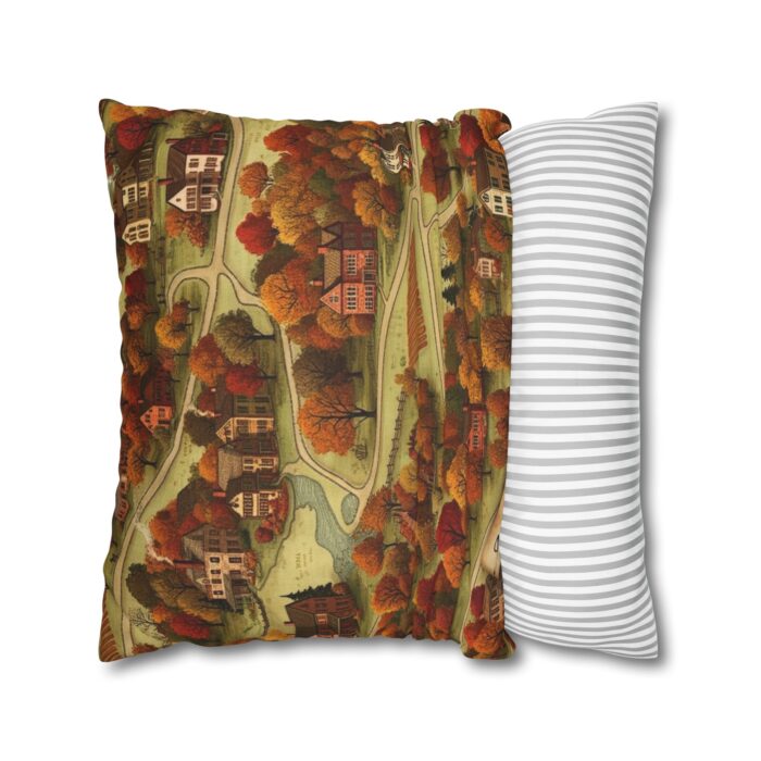 Map of Memories II Spun Polyester Square Pillowcase - Image 14