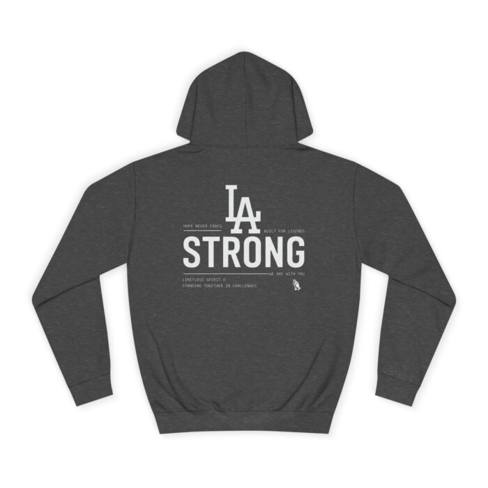 LA STRONG Unisex College Hoodie - Image 14