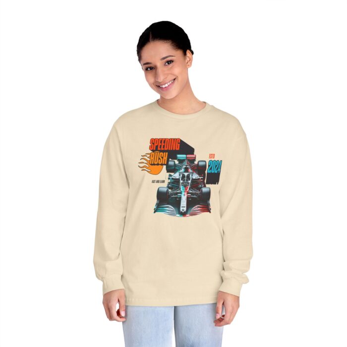 Speeding Rush Unisex Classic Long Sleeve T-Shirt - Image 8