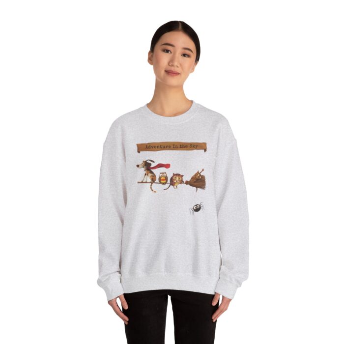 Adventure in the sky Unisex Heavy Blend™ Crewneck Sweatshirt - Image 4