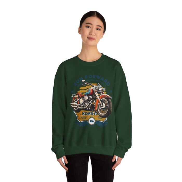 Run forward Unisex Heavy Blend™ Crewneck Sweatshirt - Image 32
