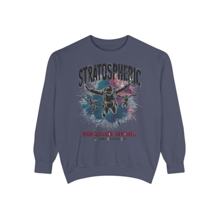 Sky Diver Unisex Garment-Dyed Sweatshirt - Image 21