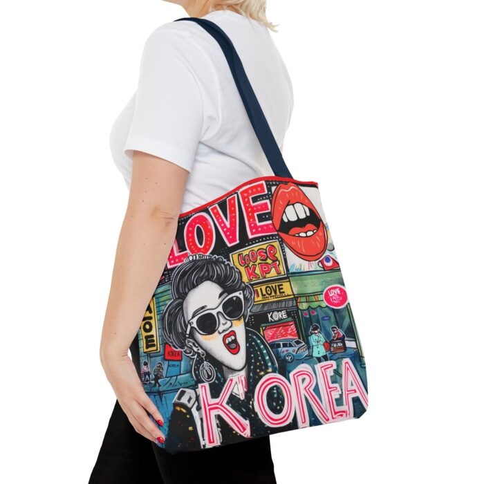 I love Korea Tote Bag (AOP) - Image 56