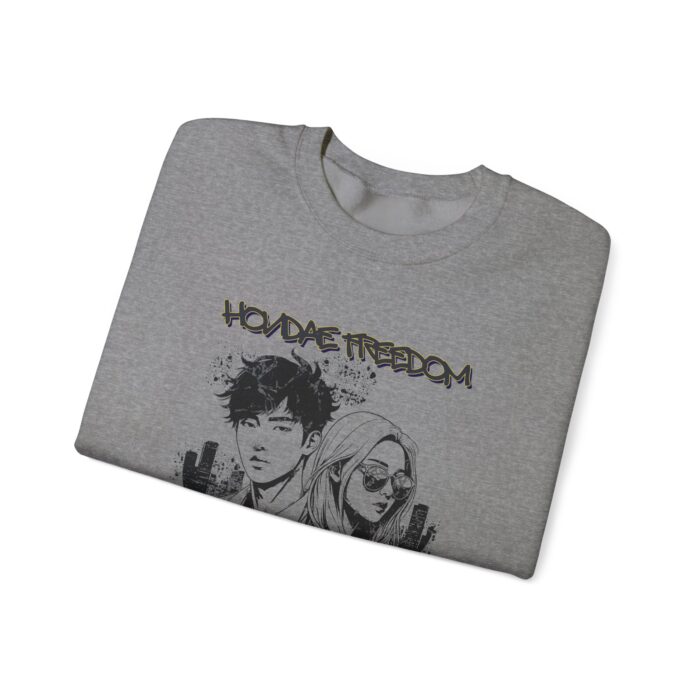 HongDae Freedom Unisex Heavy Blend™ Crewneck Sweatshirt - Image 15