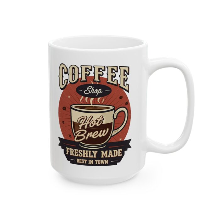 Coffee Shop Ceramic Mug, (11oz, 15oz) - Image 8