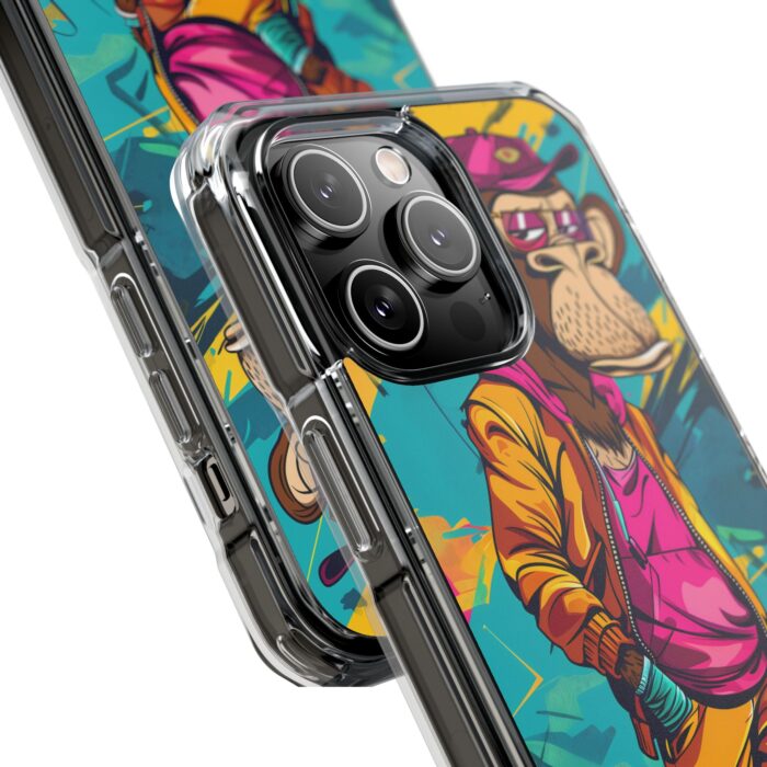 Stylish Ape Magnetic Clear Impact Cases - Image 31