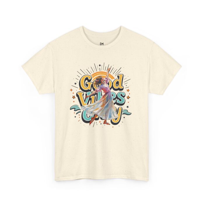 Good vibes only Unisex Heavy Cotton Tee - Image 19