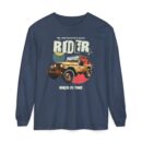 Rider Back in Time Unisex Garment-dyed Long Sleeve T-Shirt