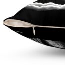 Night watcher Spun Polyester Square Pillow