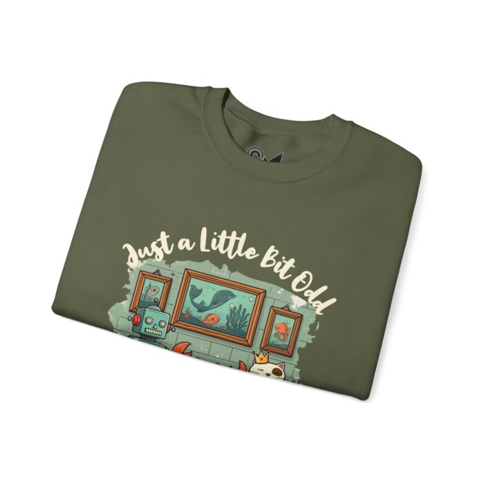 Just a little bit odd Unisex Heavy Blend™ Crewneck Sweatshirt - Image 15