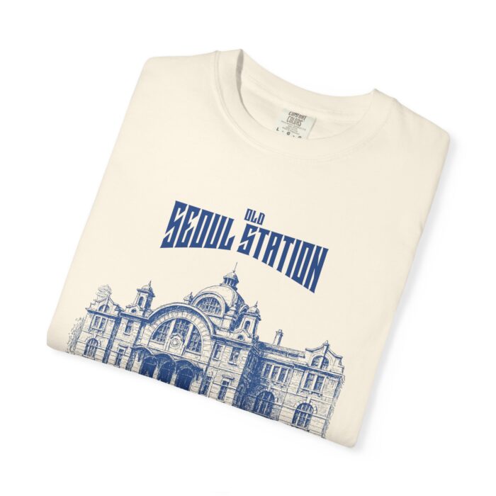 Seoul Station Graphic T-Shirt | Vintage Unisex Tee for Travel Lovers - Image 7