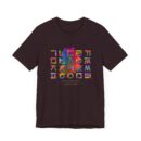 Korean Alphabet Unisex Jersey Short Sleeve Tee