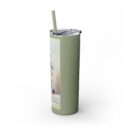 A tall pine tree Skinny Tumbler with Straw, 20oz