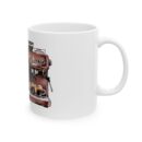 Natural Coffee Ceramic Mug, (11oz, 15oz)