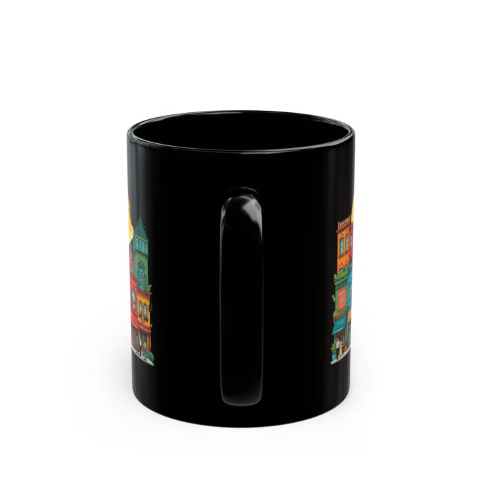 Global flavor street Black Mug (11oz, 15oz) - Image 4