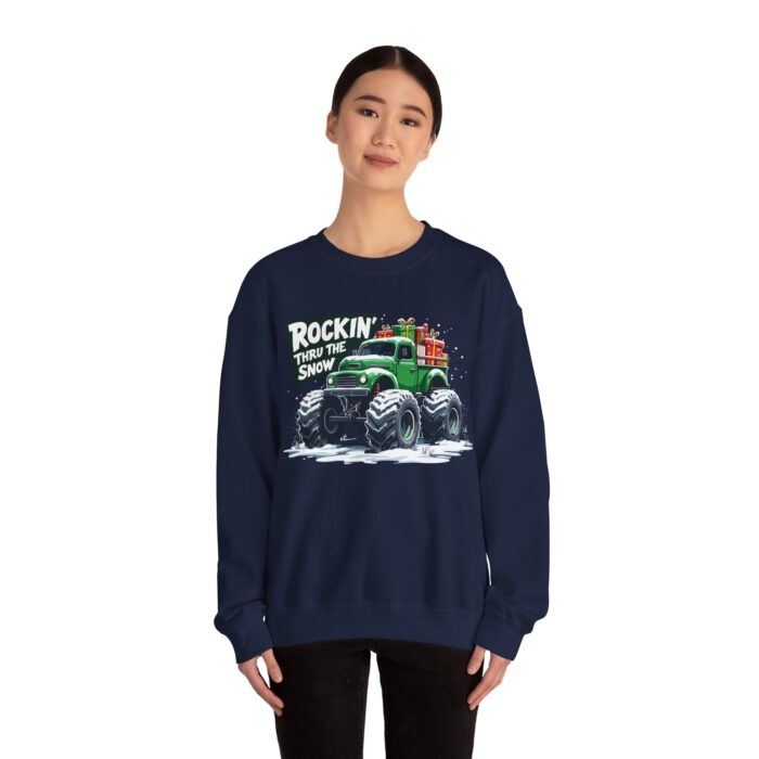 ROCKIN' THRU THE SNOW Unisex Heavy Blend™ Crewneck Sweatshirt - Image 52