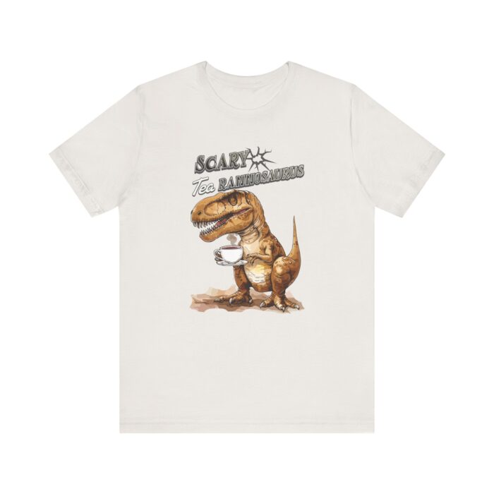 Scary Tea Rannosaurus Unisex Jersey Short Sleeve Tee - Image 5