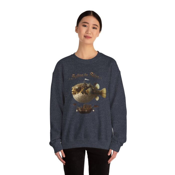 Sailing the skies Unisex Heavy Blend™ Crewneck Sweatshirt - Image 16